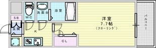 S-RESIDENCE三国WESTの物件間取画像